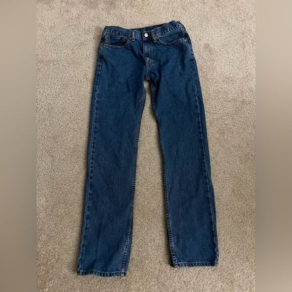 Levi’s 505 Medium Stone Wash Jeans - Picture 3 of 7